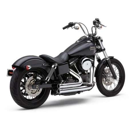 Escape Cobra Speedster 909 Short Cromado para HD Softail FLS/FLST/FXS 12-17