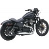 Escape Cobra El Diablo 2-en-1 Cromado para HD Sportster 14-22