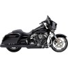 Escape Cobra El Diablo 2-en-1 Raven Black para HD Touring FLH/FLT 17-22