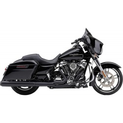 Escape Cobra El Diablo 2-en-1 Raven Black para HD Touring FLH/FLT 17-22