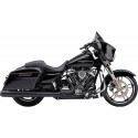 Escape Cobra El Diablo 2-en-1 Raven Black para HD Touring FLH/FLT 17-22