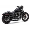 Escape Cobra El Diablo 2-en-1 Cromado para HD Sportster 14-22