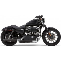 Silenciosos Slip-on Cobra Raven 3" Negro para HD Sportster 04-13