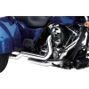 Colectores de Escape Cobra Powerport Dual Cromado para HD Trike 10-16