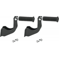 Soportes de Recolocación Estribos Traseros para Escapes Cobra Speedster Short Swept en HD Softail 86-11