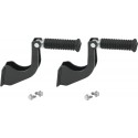 Soportes de Recolocación Estribos Traseros para Escapes Cobra Speedster Short Swept en HD Softail 86-11