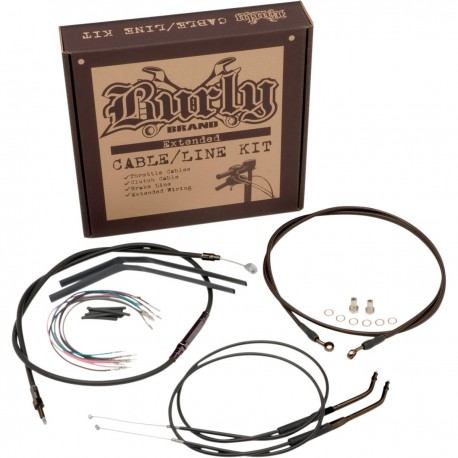 Kit de Cables +12" Burly para HD XL 97-03