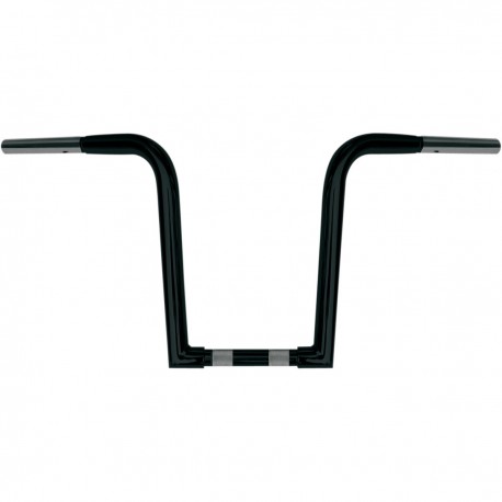 Manillar 32 mm (1-1/4") Outlaw's Ape Hanger 12" negro