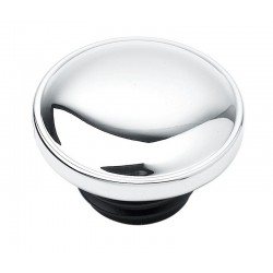 Tapón de gasolina ventilado estilo stock rosca derecha cromado