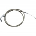 Cable de Acelerador (Retroceso) Acero Inoxidable Honda VTX1300 03-09 +6"