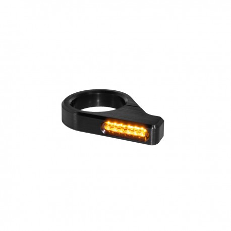 Intermitentes ZC-Line Classic Led Negros Montaje en Horquillas 39mm - 41mm