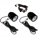 Faros Auxiliares Antiniebla Homologados ProBeam Led Halo Negros HD Touring 14-21