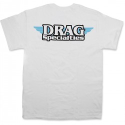 Camiseta Drag Specialties Blanca Talla L