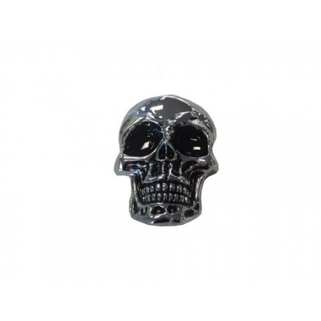 Highway Hawk Emblema "Skull" Cromado 4cm