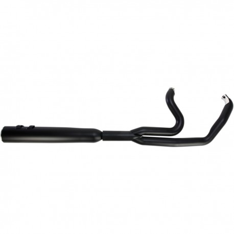 Escape Cobra 2-en-1 Negro para HD Touring FLHR/FLHT/FLHX/FLTR 95-16