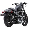 Escape Cobra El Diablo 2-en-1 Cromado para HD Sportster 14-22