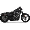 Escapes Vance & Hines Mini Grenades Negro para HD Sportster 04-22