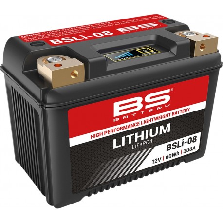 Batería de Litio BS Lithium BSLI08 para HD Sportster 04-22