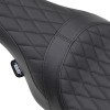 Asiento Caballero Diamond de Drag Specialties para HD FLH/FLT 08-23