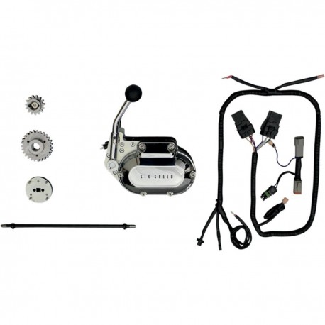 Kit Marcha Atrás Mecánica con Interruptor de Corte Electrónico para HD Touring FLH, Softail y Dyna 99-06