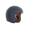 Casco Jet Retro Torc T-50 Gris Brillo