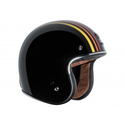 Casco Jet Retro Torc T50 Black 1978