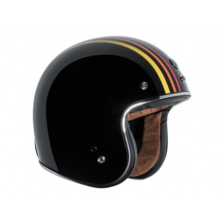 Casco Jet Retro Torc T50C Black 1978