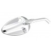 Espejo Universal Homologado Teardrop Negro