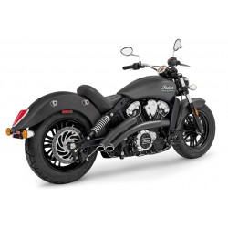 Escape Freedom Performance Radical Radius Negro Slash Cut para Indian Scout 15-24