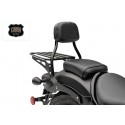 Respaldo Mini Sissy Bar Negro para Honda Rebel 300/500 17-23