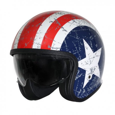 Casco Jet Origine Diseño Sprint Rebel Star