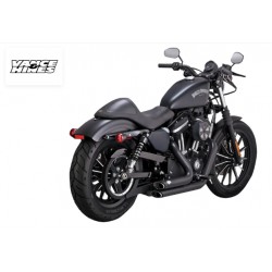 Escape Vance&Hines Shortshots Negro para HD XL 14-22