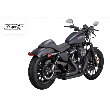 Escape Vance&Hines Shortshots Negro para HD XL 14-22