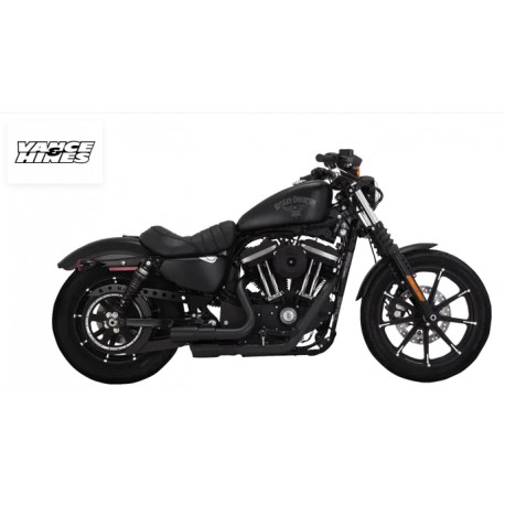 Escapes Vance&Hines Mini Grenades Negro para HD Sportster 14-22