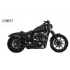Escapes Vance&Hines Mini Grenades Negro para HD Sportster 14-22