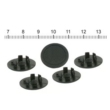 Tapon Negro Guardabarros Trasero para HD 97-25