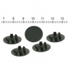 Tapon Negro Guardabarros Trasero para HD 97-25