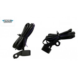 Intermitentes Homologados Led Drag Specialties Negros/Ahumados para HD XL 04-13