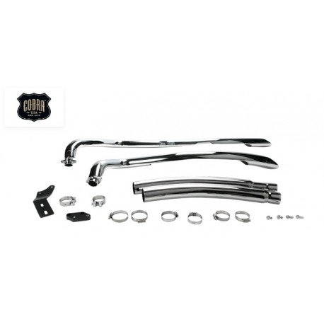 Escape Cobra Speedster Swept para Kawasaki Vulcan VN900 06-17