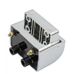 Bobina de Encendido MCS Dual Fire 3 Ohm Cromado para HD 85-03