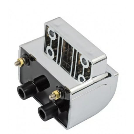 Bobina de Encendido MCS Dual Fire 3 Ohm Cromado para HD 85-03