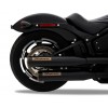 Silencioso Sip-On Rinehart 3.5" para HD Softail 18-24 Negro y Bronce