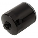 Filtro de Aceite Drag Specialties Negro con Tuerca para HD V-Rod/Night Rod 02-17