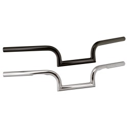 Manillar Estilo Mustache Negro 1" No Dimpleado