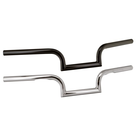 Manillar Biltwell Mustache Negro 1" No Dimpleado
