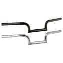 Manillar Estilo Mustache Negro 1" No Dimpleado