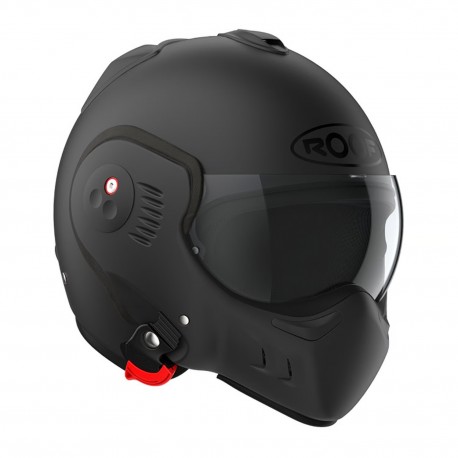 Casco Modular Roof Boxer Alpha Negro Mate