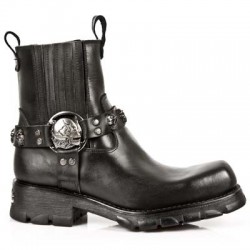 Bota Biker Itali Negro