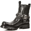 Bota Biker Itali Negro